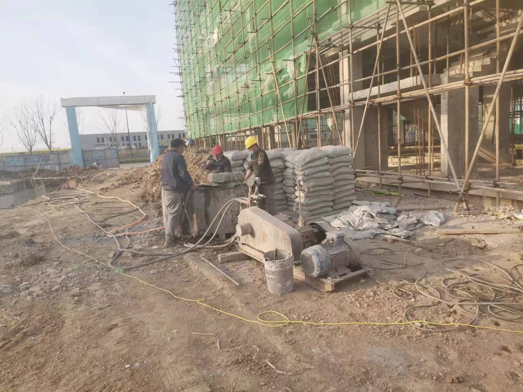 远安别墅下沉注浆